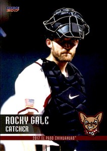 2017 El Paso Chihuahuas Choice #10 Rocky Gale Portland Oregon OR Baseball Card