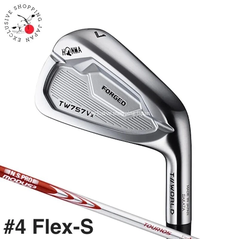 HONMA Golf Tour World 22 TW757Vx Forged Iron  #4 N.S.Pro Modus3 105 Shaft Flex S - Image 1 of 4