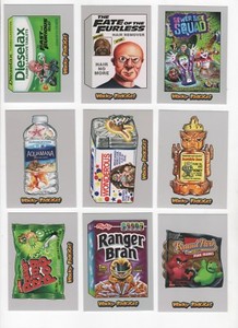 2018 Wacky Packages Go to the Movies lot of 33 silver parallels all xx/50