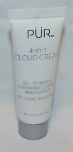 Crema hidratante de gel a agua PUR 4 en 1 Cloud Cream 0,5 oz Travel NUEVO - Imagen 1 de 2