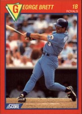 1989 Score Hottest 100 Stars Baseball Card Pick