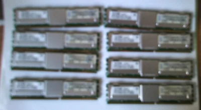 IBM 8GB 8 X 1GB 39M5784 2RX8 PC2-5300F 667MHz ELPIDA 38L5903 Memory IBM 39M5705 - Image 1 of 4