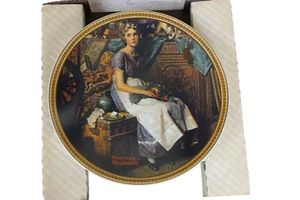 Knowles Plate - Rockwell's Rediscovered Women - Dreaming in the Attic - Picture 1 of 9