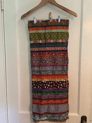 Tela bohemia étnica bohemia bohemia multi patrón hippie 50” X 34” material Foto 1 de 4