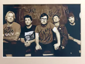 More details for a3 mounted board.lagwagon.preprinted signatures.