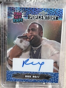 2023 LEAF METAL POP CENTURY RICK ROSS AUTOGRAPH CARD PRO SET RAPS SP #6/10