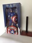 NECA Figure 18 Inch 1/4 Scale Avengers Captain America Action + stand