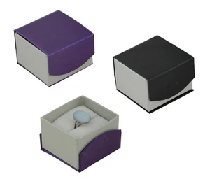 Quality Ring Jewellery Box Jewelry Ring Holder Display Present Ring Boxes - Picture 1 of 4