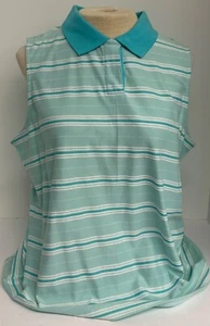 NWT - Westbound Womens Size L  Green Polo Sleeveless Tank Top - Picture 1 of 2