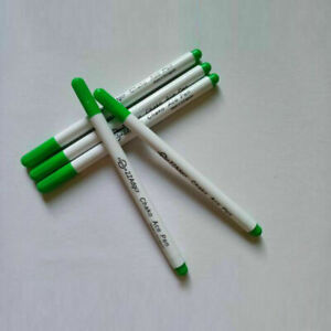 2pc Fabric Erasable Marker  Water Soluble Pen Stitch Cross Ink Tool Sewing Craft