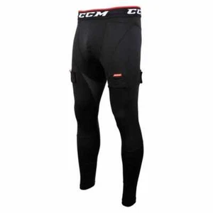 CCM Hockey Compression Jock Pants! Ice Roller Inline Cup Garter Pant Senior SR - Picture 1 of 5