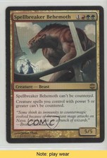 2009 Magic: The Gathering - Alara Reborn Spellbreaker Behemoth #60 READ 0e3