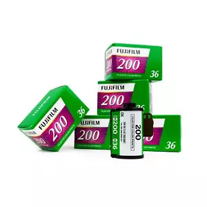 5x Fujifilm Fujicolor C200 135-36 Kleinbildfilm 35mm Farbfilm Color Kleinbild - Bild 1 von 2