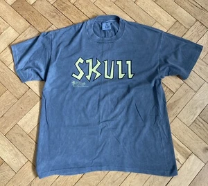 Vintage 90s Beavis and Butthead Skull MTV  Original 1996 T-Shirt Rare L - Picture 1 of 6