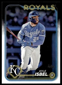2024 Topps Kyle Isbel Kansas City Royals #525 - Picture 1 of 2