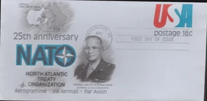 1974 First Day Aerogramme - Scott # UC49 - Art Craft Cachet - Bild 1 von 1