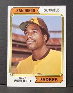 1974 Dave Winfield Topps Basball RC Karte #456 - San Diego Padres HOF NM - Beauty - Bild 1 von 9