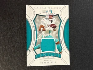 Tyreek Hill 2024 National Treasures Jersey Patch Miami Dolphins 95/99 C53 - Picture 1 of 2