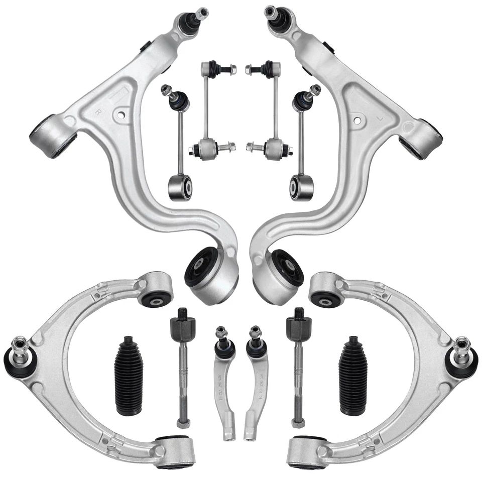 14x Brazos de control delanteros con extremo de barra de amarre para Porsche Panamera 2014-2016 Foto 1 de 4