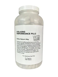 VITA-KING PICCIONE Bird Breeding & Racing SPEED Performance Pills - numero 1000 - Foto 1 di 2