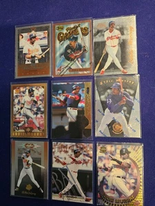 EDDIE MURRAY INSERT PATCH GOLD FOIL TOPPS FINEST LEAF CERTIFIED PACIFIC SPANISH - Picture 1 of 18