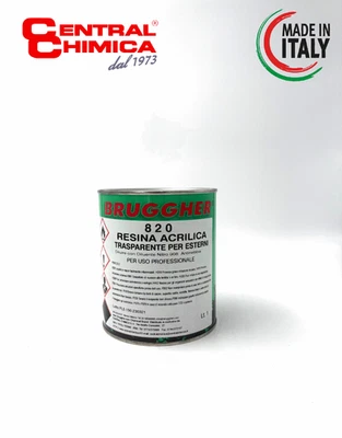 Resina per  Pavimenti Stampati e Cemento Antipolv lucida Trasparente - BRUGGHER - Immagine 1 di 4