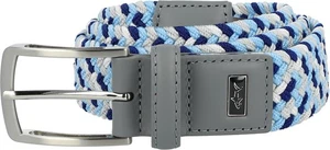 Shark Collection Multi-Color Braided Stretch ridge blue/Sky Mist/White Belt 42w - Picture 1 of 1