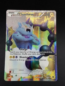 Pokemon Thundurus 97/98 Emerging Powers Ultra Rare Full Art Holo HP - Picture 1 of 10