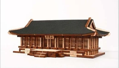 NUOVO Gangnyeongjeon 3D kit puzzle in legno - Gyeongbokgung Korean Palace... - Immagine 1 di 4