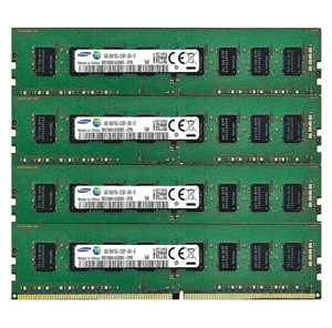 16GB (4X4GB) 1Rx8 PC4-2133P-UA0 Samsung M378A5143DB0-CPB PC RAM - Bild 1 von 2