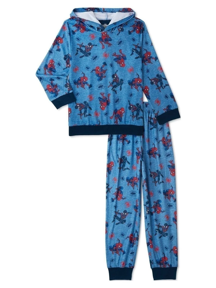 Juego de pijama con capucha Spider-Man para niños X-Small Foto 1 de 1