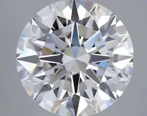 5 CT Round Cut Lab Created Diamond for Engagement Ring - Picture 1 of 2