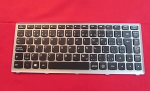 ORIGINAL LENOVO IDEAPAD U310 SILVER FRAME KEYBOARD T3D1-CFEn 25212671 - Afbeelding 1 van 4