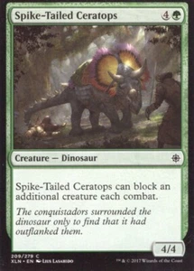 3X CERATOPS DE COLA DE PUNTA 209/279 IXALAN MTG MAGIC LP X3 - Imagen 1 de 1