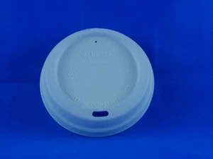 2x Duni eco echo - Tassendeckel - Einweg - weiß (Packung mit 50) - Bild 1 von 7