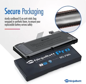NinjaBatt Batterie A1278 A1322 für Apple MacBook Pro 13" [2009 2010 2011 2012]. - Bild 1 von 5
