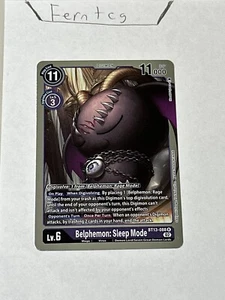 Digimon Belphemon: Sleep Mode Rare NM Versus Royal Knight Ships Same Day! - Picture 1 of 1