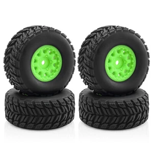 4PCS 1.0" Beadlock Wheel Rim &Tires For 1/18 TRX4M 1/24 SCX24 AX24 RC Car - Picture 1 of 26