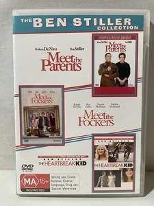 Meet the Parents/Meet the Fockers/The Heartbreak Kid DVD Ben Stiller Collection - Picture 1 of 6