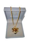 STUDIO GI ITALY GOLD PLATED PENDANT & CHAIN - GREAT CONDITION