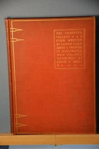 Oliver Goldsmith - Edwin Abbey illustrations - Deserted Village - Picture 1 of 3