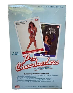 1991 Lime Rock NBA Pro Cheerleaders Card Foil Packs Sealed Box Limited Edition - Picture 1 of 7