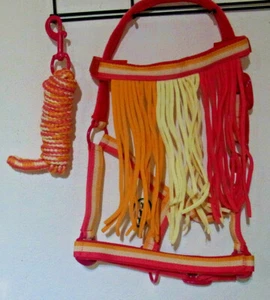 Set Halfter+Führstrick+Fliegenfransen Pony oder COB/VB von Scanhorse