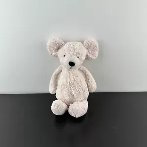 Jellycat Pink Bashful Mouse Small 8” Size Retired Rare - Picture 1 of 6