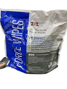 Dangerous + Invisible + Germs 2XL 4014 Force Antibacterial Wipes, 900 (3600/cs) - Picture 1 of 9