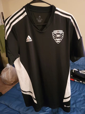 Adidas Jersey Training Condivo22 DC UNITED Black size M Aeroready Cover