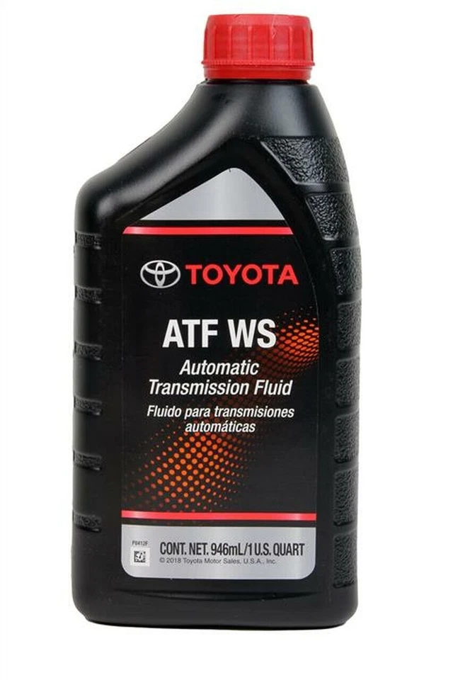 Fluido de óleo de transmissão automática 4 quartos GENUÍNO TOYOTA ATF WS Lexus Scion - Imagem 1 de 1