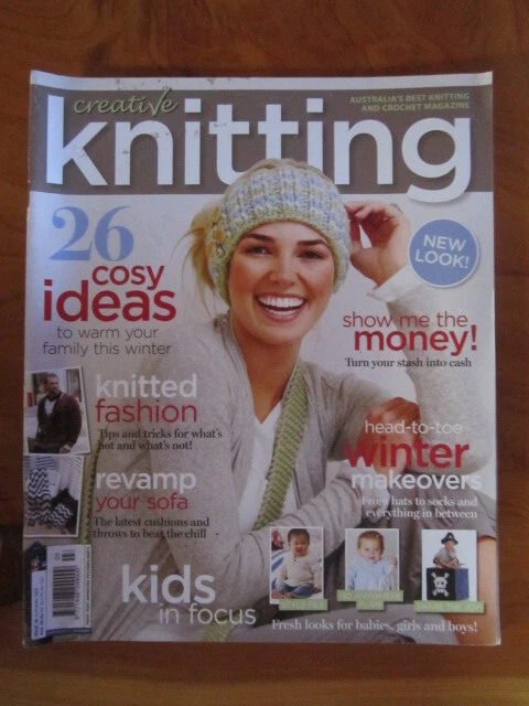 KNITTING PATTERN BOOK CREATIVE KNITTING ISSUE 26 AUTUMN 2009  GREAT * MUST SEE - Image 1 of 1