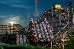 Kennywood Park Racer Coaster Pittsburgh Postcard Reproduction Print Photo 6x4" - Picture 1 of 1