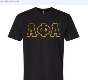 Alpha Short Sleeve Black T Shirt 2XL - Picture 1 of 2